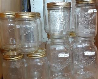 Vintage Ball and Kerr mason jars