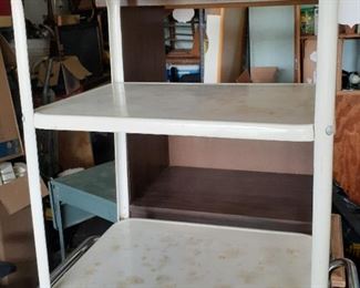 Vintage kitchen utility cart