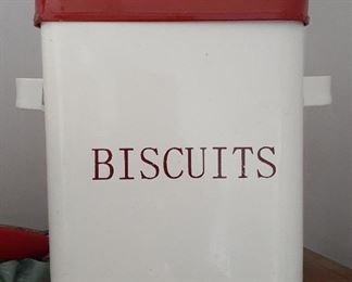Vintage Biscuit can