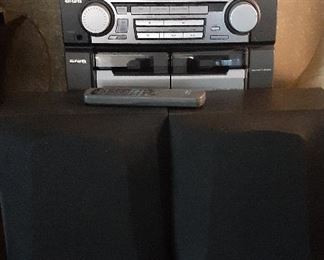 Newer Aiwa stereo system