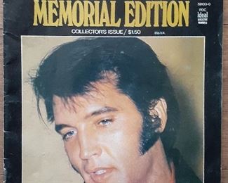 Vintage Elvis Memorial magazine
