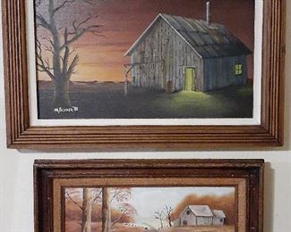 Original oil paintings