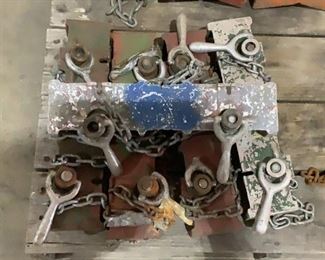 Located in: Chattanooga, TN
15-1/4" Pipe Welding Clamps
**Sold As Is Where Is**