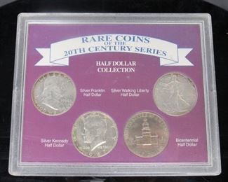 Denomination Half Dollar Collection
Located in: Chattanooga, TN
Silver Franklin
Silver Walking Liberty
Silver Kennedy
Bicentennial