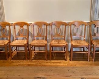 6 Pottery Barn chairs