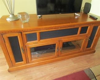 Beautiful Entertainment Center, will hold a large television 
