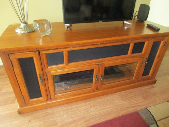 Beautiful Entertainment Center, will hold a large television 