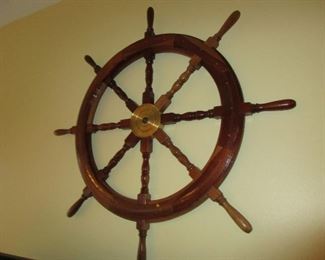 Large ships wheel