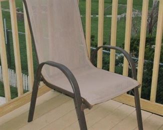 4 Patio chairs