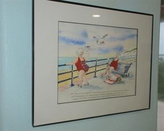 Originals by a well known artist in the UK Toni Brooks