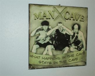 12 " Man Cave Tin SOLD