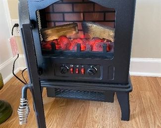 #5	misc	Duraflame 3D Black Infrared Electric Fireplace Stove 17"x9.5"x2"	 $ 50.00 
