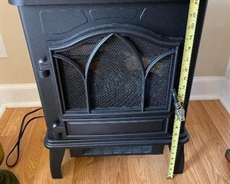 #5	misc	Duraflame 3D Black Infrared Electric Fireplace Stove 17"x9.5"x2"	 $ 50.00 