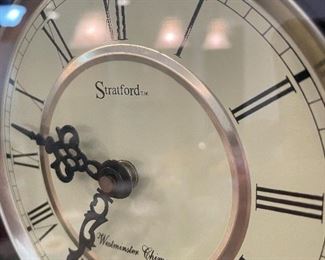 #7	misc	Stratford Westminster Chime Wall Clock 12x4x24 - battery operated	 $ 40.00 