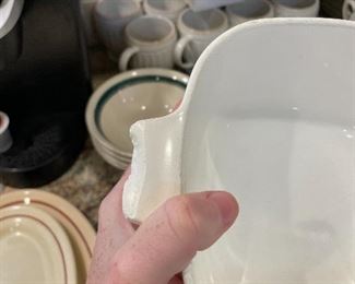 #20	kitchen	Corningware Blue Cornflower set (10" baking pan, 9" pie plate, 1 3/4 casserole dish *As is handle* )	 $ 20.00 