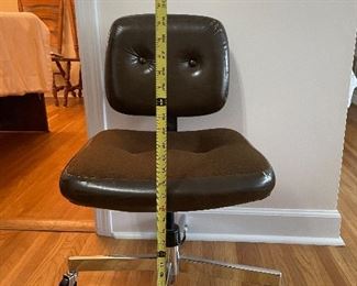 #43		Brown Office Chair	 $ 15.00 