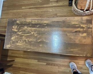 #46		Chest of drawers - 3 drawers - 28x15x32 as is finish	 $ 55.00 