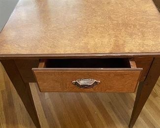 #48		One drawer end table - 27.5x22x29	 $ 35.00 
