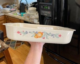 #54		Corning Ware Abundance 2.5 Liter Casserole Dish	 $ 15.00 