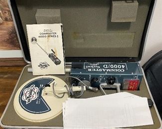 #94		Whites Coinmaster 4000/D Series 2 - With Case and Manual	 $ 75.00 