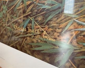 #99	Art	Charles Frace "A Chinese Treasure" - Giant Panda. 1989 Signed Limited Ed. - Low Print Number 372/3000 - Still Wrapped	 $ 125.00 