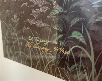 #102	Art	Ed Tussey - "The Bears of McNeil River" 1991 Signed Lim. Ed. 567/950 - 18 1/4 x 27 - Still Wrapped	 $ 150.00 