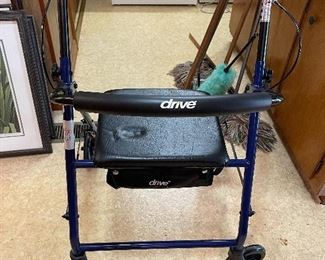 #69		Drive Walker with seat and basket	 $ 50.00 