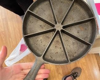 #93		Corn Bread - 8 Slice Wedge Cast Iron Skillet w/First Slice	 $ 20.00 	