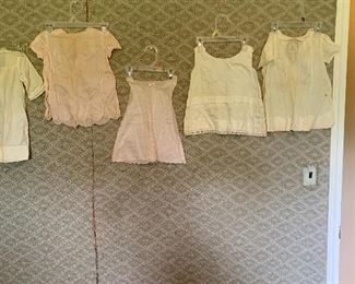 Vintage baby gowns and dresses