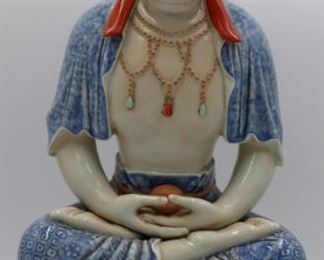 Seat Buddha Porcelain                 Auction Estimate $500-$700