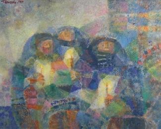 ROMEO VILLALVA TABUENA (FILIPINO, 1921-2015 Estimate  $2,000-$3,000