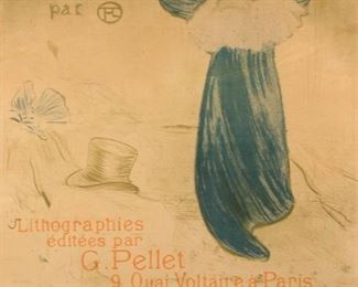 HENRI DE TOULOUSE-LAUTREC (FRENCH, 1864-1901). $3,000-$5,000