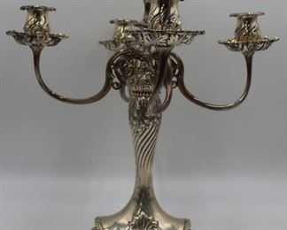 STERLING. Tiffany & Co. Sterling Candelabra.   $4,000-$6,000