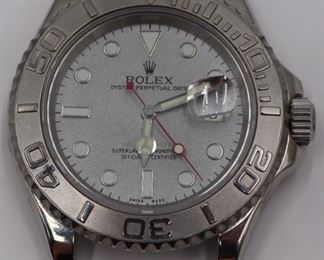 Rolex Oyster Perpetual Yachtmaster Watch.  Estimate $3,000 -$5,000