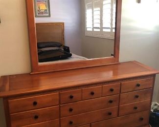 guest dresser. includes mirror