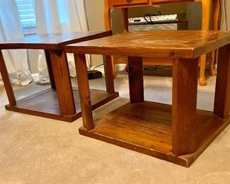 Handmade and tables. Great for refinishing