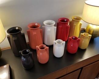 Reproduction TECO pottery vases