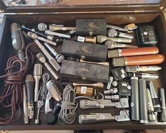 Nice collection of vintage microphones