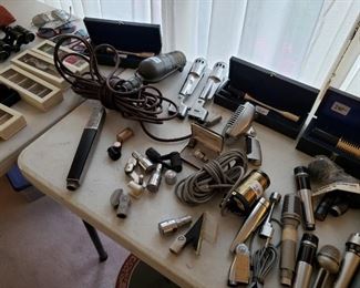 Nice collection of vintage microphones