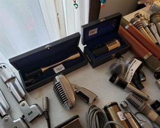 Nice collection of vintage microphones