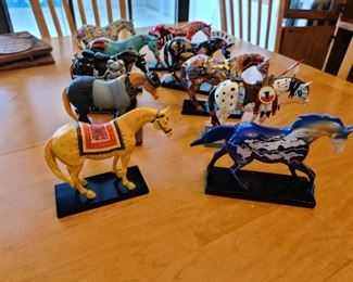 Trail of Painted Ponies!  With Boxes & Cards