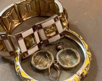 028 Costume Bracelets  Earrings