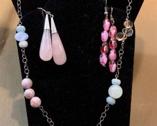 038 Jadeite Earrings  Other Pieces