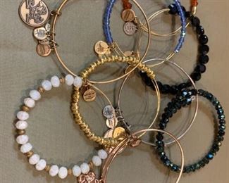 046 Alex  Ani Charm Bracelets