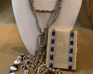 152 Cigarette Case, Necklace  Bracelet