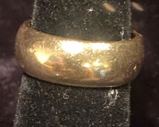 14K Gold Band