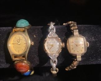 232Ladies Bulova  Gruen Watches