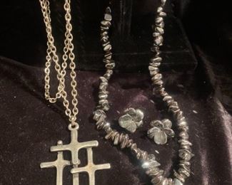 235Hematite Jewelry Set