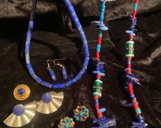 246Lapis Heishi Necklace  Others