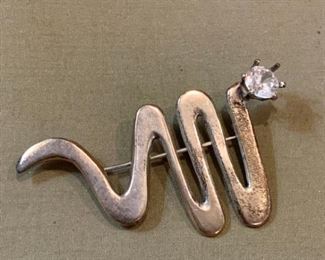 402 Sterling Mexico Brooch